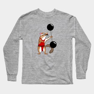 World's Strongest Rodent! Long Sleeve T-Shirt